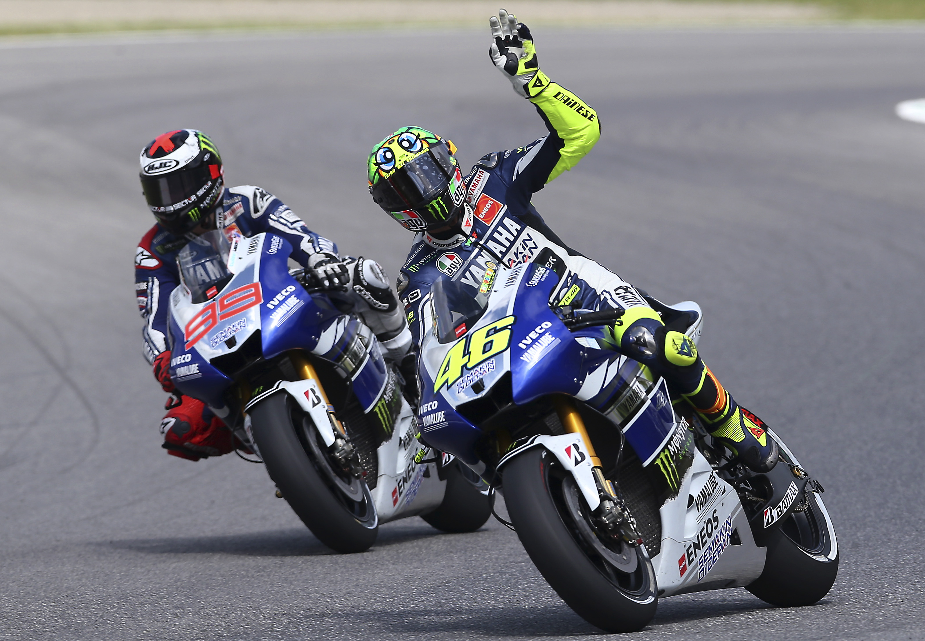 Με διαφορετικούς στόχους στο Assen, οι J. Lorenzo και V. Rossi